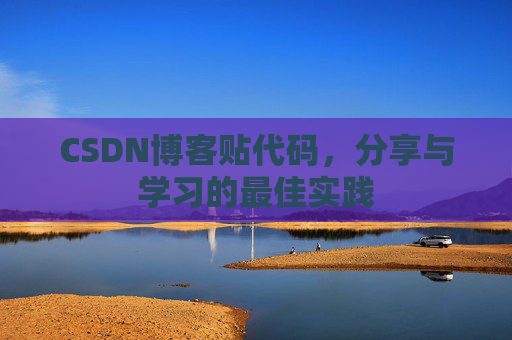 CSDN博客贴代码，分享与学习的最佳实践